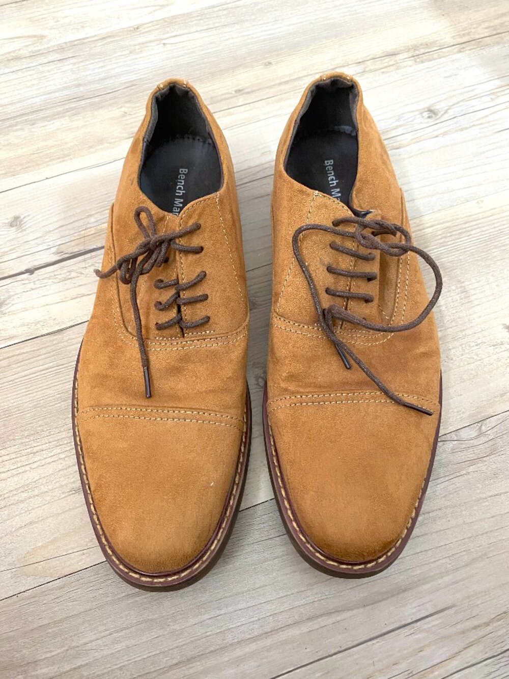 Bench Mark Nubuck Loafers Size 8.5